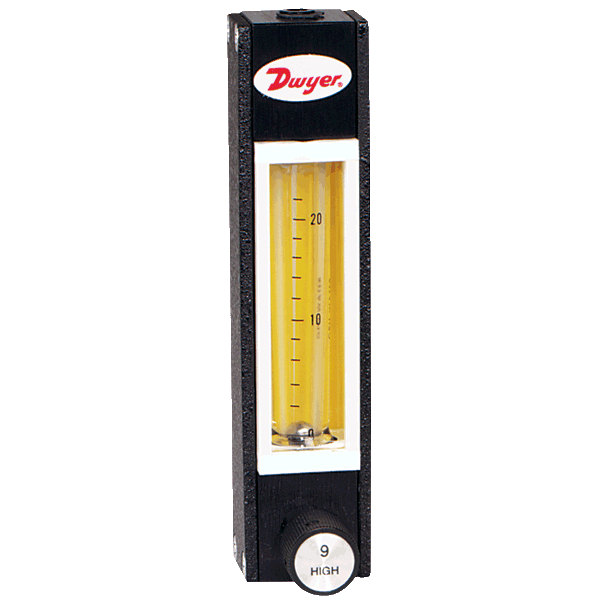 Dwyer Direct Reading Glass Flowmeter, Series DR